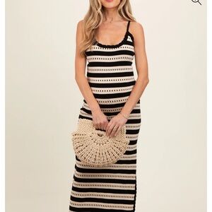 Beige Patterned Sleeveless Maternity Maxi Dress